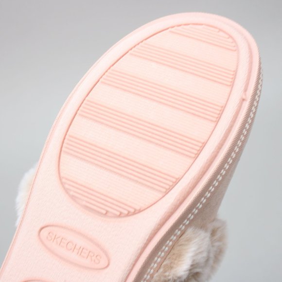 Skechers Ladies 8 Cozy Campfire Memory Foam Faux-Suede/Fur Comfort Slippers - Picture 10 of 12